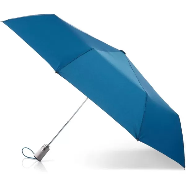 totes Titan Portable Travel Umbrella – Windproof, Waterproof, Strong, Compact Umbrella – Perfect for the Car, Backpack, and On-the-Go