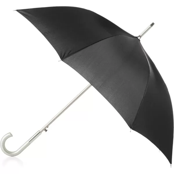 totes Unisex Auto Open J-Handle Stick ECO Umbrella