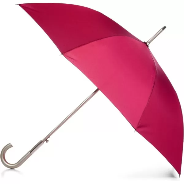 totes Unisex Auto Open J-Handle Stick ECO Umbrella
