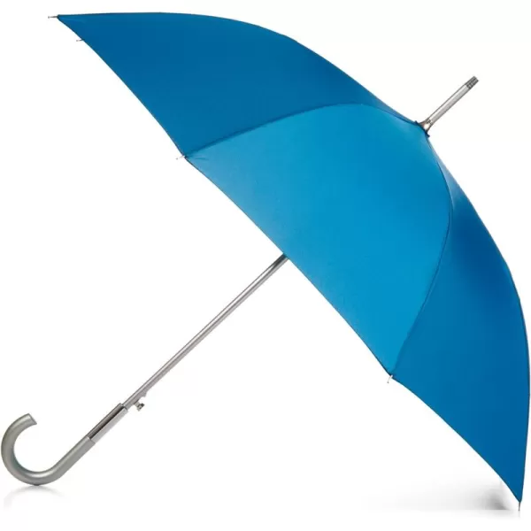 totes Unisex Auto Open J-Handle Stick ECO Umbrella