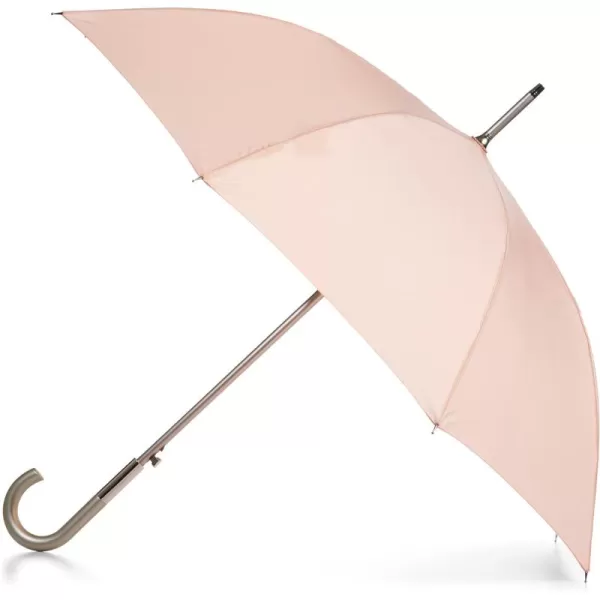totes Unisex Auto Open J-Handle Stick ECO Umbrella