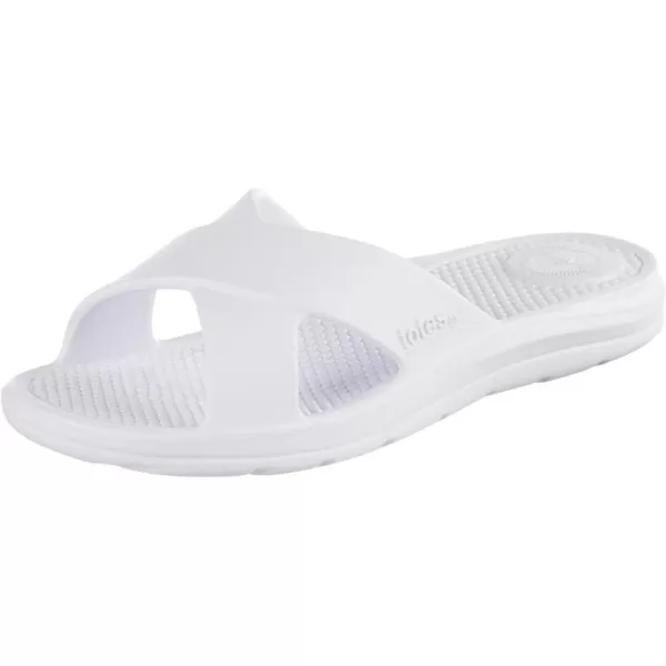 totes Women's Everywear Cross Slide Sandal