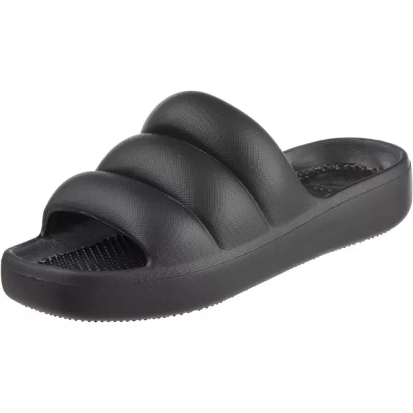 totes Women's Everywear Puffy Slide Sandal