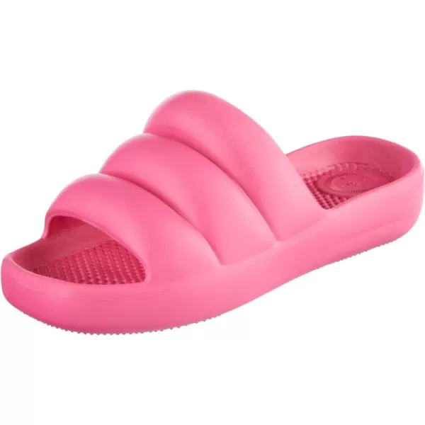 totes Women's Everywear Puffy Slide Sandal