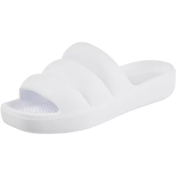 totes Women's Everywear Puffy Slide Sandal