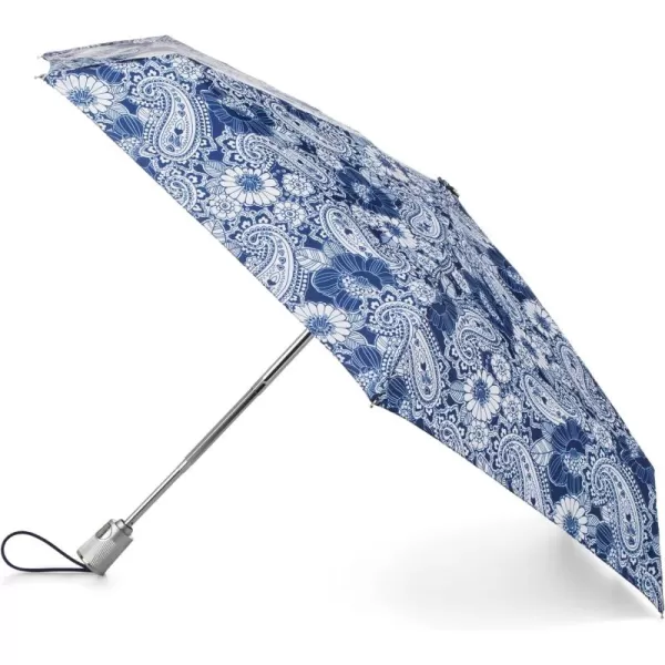 totes Womens and Mens Auto Open Close Compact Waterproof Lightweight Umbrella