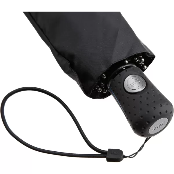 totes Automatic Open Close Compact Foldable Travel Umbrella
