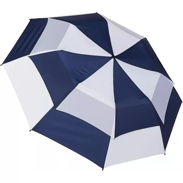 totes Automatic Open Extra Large Vented Canopy Golf Stick Umbrella, Black
