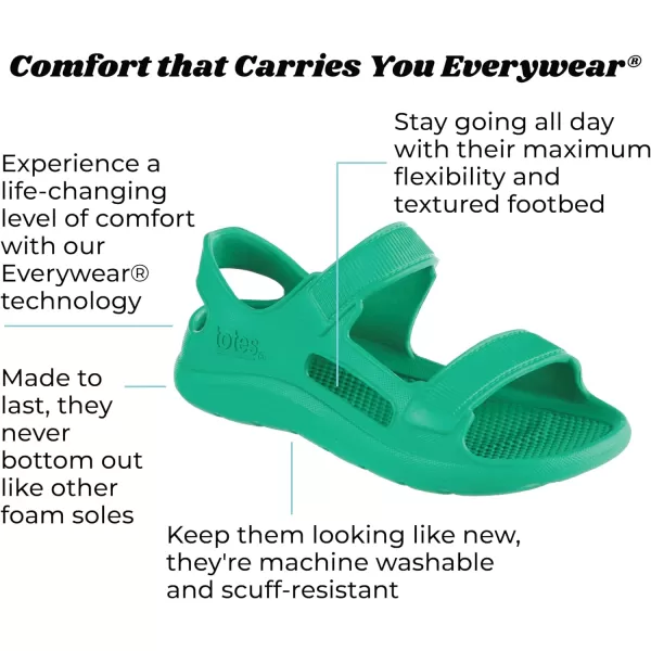 totes Boy's Everywear Molded Sport Sandal
