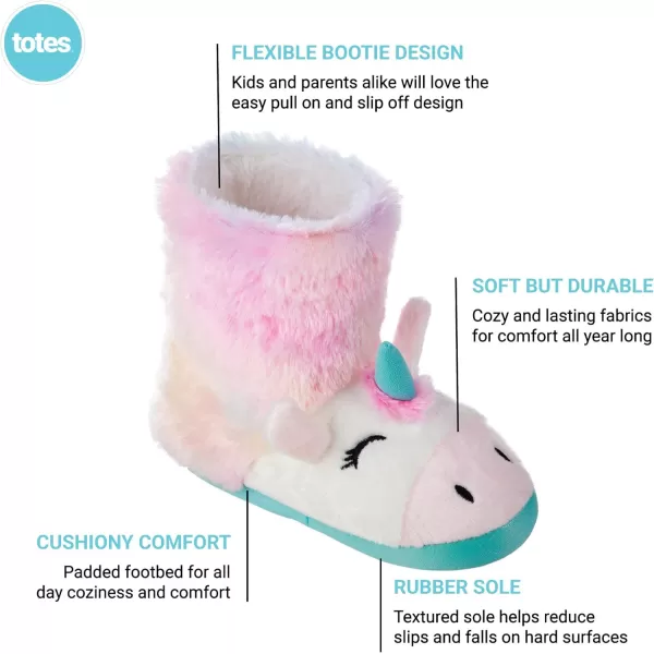 totes Girl's Boot Slipper