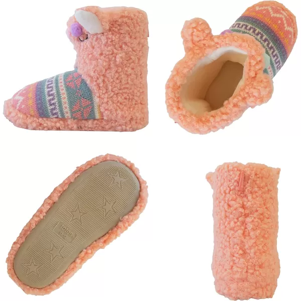 totes Girl's Boot Slipper