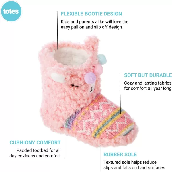 totes Girl's Boot Slipper