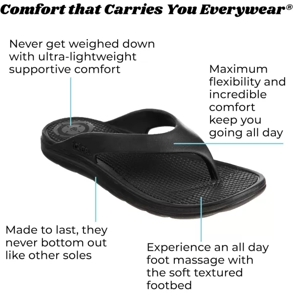 totes Men's Everywear Ara Thong Sandal