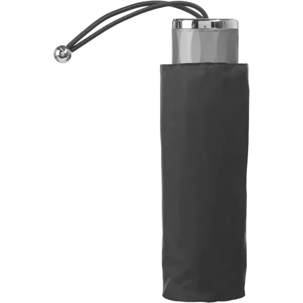 totes Titan Manual Open Windproof &amp; Water-Resistant Compact Foldable Travel Umbrella