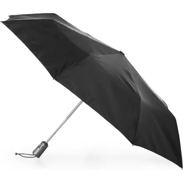 totes Titan Portable Travel Umbrella – Windproof, Waterproof, Strong, Compact Umbrella – Perfect for the Car, Backpack, and On-the-Go