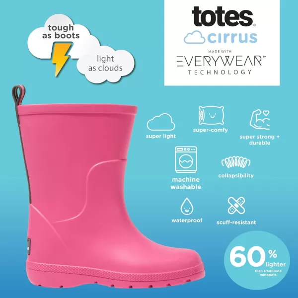 totes Toddler's Everywear Charley Tall Rain Boot