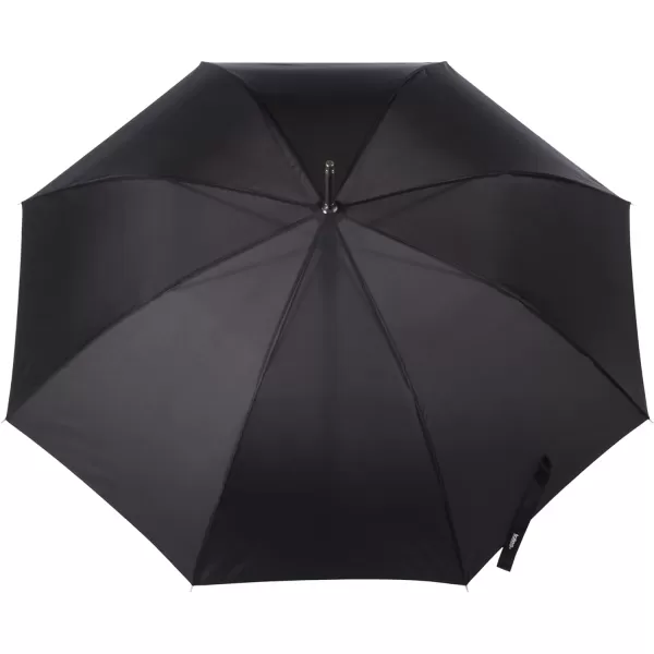 totes Unisex Auto Open J-Handle Stick ECO Umbrella