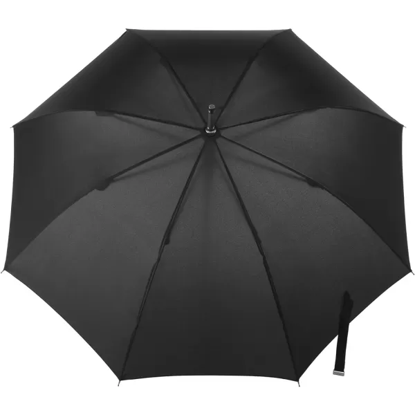 totes Unisex Auto Open J-Handle Stick ECO Umbrella
