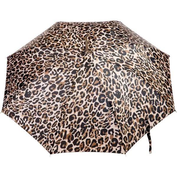 totes Unisex Auto Open J-Handle Stick ECO Umbrella