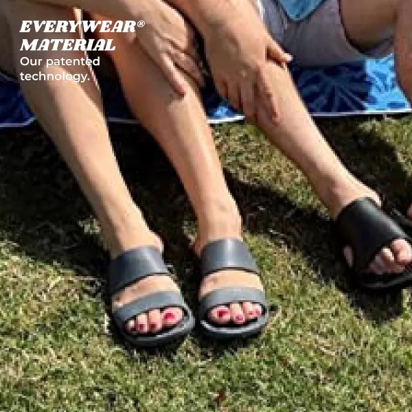totes Women’s Slides - Everywear Hudson Soft, Waterproof Pool &amp; Beach Sandals