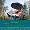 imagetotes Mens and Womens Ultimate Folding Umbrella with Auto Open Close Windproof Sun ProtectionCLOUDS