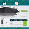 imagetotes Mens and Womens Ultimate Folding Umbrella with Auto Open Close Windproof Sun ProtectionSODA BLUE