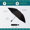 imagetotes Reverse Close Folding Inbrella with Auto Open Close and Compact Windproof Design BlackBLACK