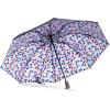 imagetotes Reverse Close Folding Inbrella with Auto Open Close and Compact Windproof Design BlackBLUE LARGE RAINDROPS