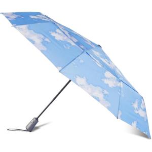 imagetotes Mens and Womens Ultimate Folding Umbrella with Auto Open Close Windproof Sun ProtectionCLOUDS