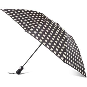 imagetotes Reverse Close Folding Inbrella with Auto Open Close and Compact Windproof Design BlackCORE GRID