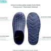 imagetotes UnisexChild Everywear Lightweight Waterproof Contoured Splash and Play Eyelet Sneaker SandalsNavy Blue