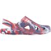 imagetotes UnisexChild Everywear Splash and Play ClogRedWhiteBlue  Strap