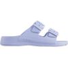 imagetotes Womens Everywear Lightweight Waterproof Adjustable Double Buckle Slide SandalPeriwinkle