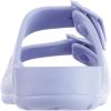 imagetotes Womens Everywear Lightweight Waterproof Adjustable Double Buckle Slide SandalPeriwinkle