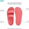 imagetotes Womens Everywear Lightweight Waterproof Adjustable Double Buckle Slide SandalWatermelon