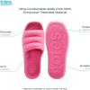 imagetotes Womens Everywear Lightweight Waterproof Puffy Cloud Slide SandalAzalea