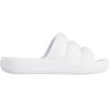 imagetotes Womens Everywear Lightweight Waterproof Puffy Cloud Slide SandalWhite