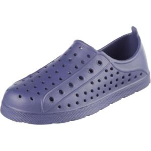 imagetotes UnisexChild Everywear Lightweight Waterproof Contoured Splash and Play Eyelet Sneaker SandalsNavy Blue