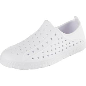 imagetotes UnisexChild Everywear Lightweight Waterproof Contoured Splash and Play Eyelet Sneaker SandalsWhite