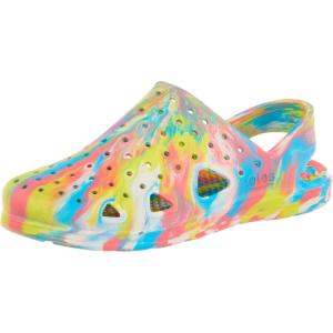 imagetotes UnisexChild Everywear Splash and Play ClogRainbow Multi Marble  Strap