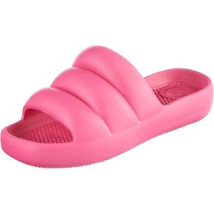imagetotes Womens Everywear Lightweight Waterproof Puffy Cloud Slide SandalAzalea