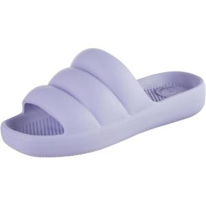 imagetotes Womens Everywear Lightweight Waterproof Puffy Cloud Slide SandalPeriwinkle