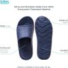 imagetotes Mens Everywear Slide SandalNavy Blue  Classic