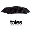 image:imageTotes NeverWet technology Auto Open Auto Close Colorful dots on Black 43 arc Umbrella Medium