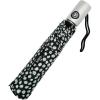 image:imageTotes NeverWet technology Auto Open Auto Close Umbrella Black With White Dots 43 arc Umbrella Medium