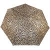 image:imagetotes Automatic Open Close WaterResistant Travel Folding Umbrella with Sun Protection Leopard SpotLeopard Spot
