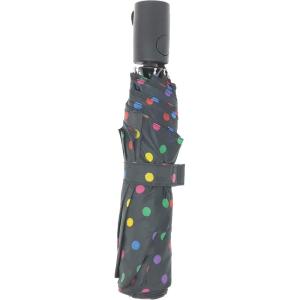 image:imagetotes Basic auto open umbrella  42 Coverage  Colorful dots on black