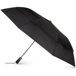 image:imageRecycled Golf Size Vented Canopy Umbrella with Auto Open TechnologyBlack