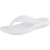 image:imagetotes womens Everywear Lightweight Waterproof Ara Flip Flop SandalsWhite