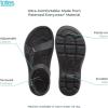 image:imagetotes Womens Everywear Lightweight Waterproof Adjustable Riley Sport SandalWhite